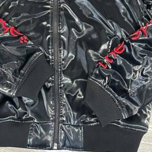 EVISU The Spirit Of EVISU Japanese Designer Bomber Jacket - Picture 4 of 14